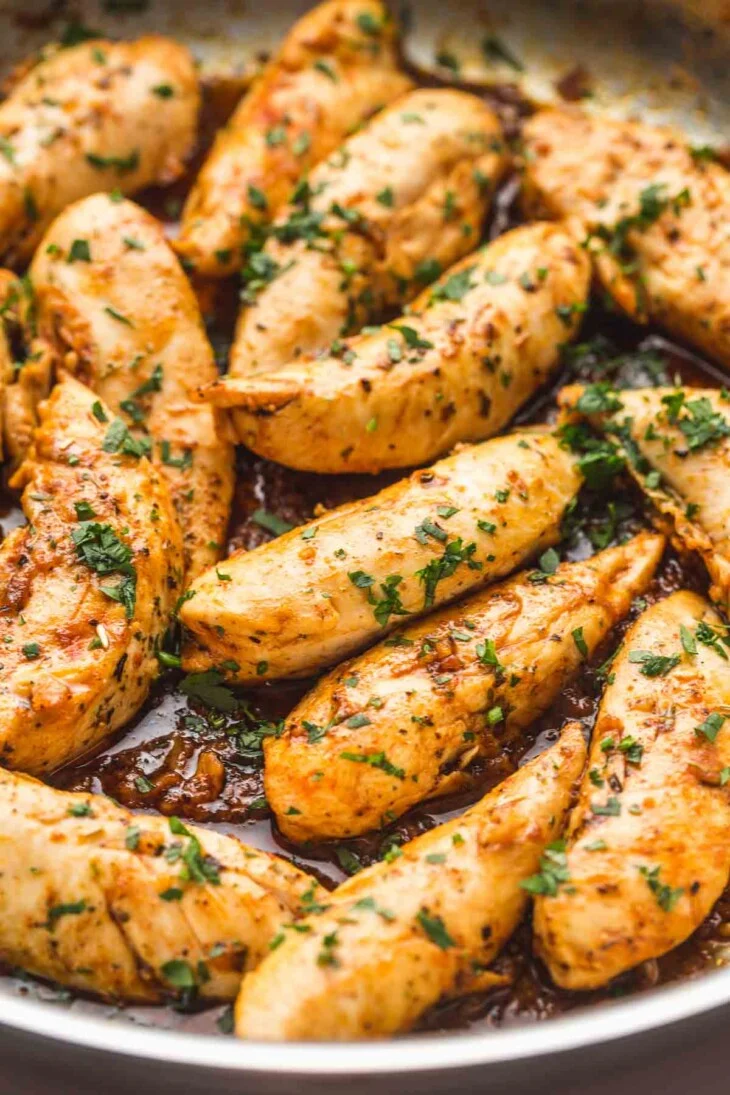 Garlic Butter Chicken Nuggets.